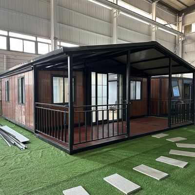 Стандартная толщина Легко устанавливается стальная рама роскошный контейнерный дом 20ft 30ft 40ft префабрикованный изолированный крошечный дом контейнер