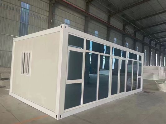 Быстрая сборка Flat Pack Container House Вилла с толстой структурой и оцинкованной стальной рамой