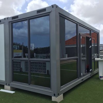 Быстрая сборка Flat Pack Container House Вилла с толстой структурой и оцинкованной стальной рамой