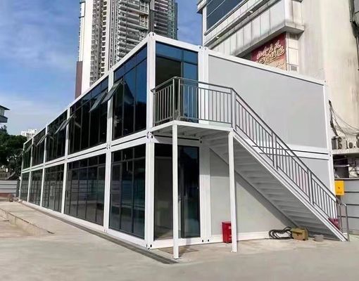 15-30 лет Продолжительность службы Luxury Container House Предварительно изготовленные плоские дома с индивидуальным цветом