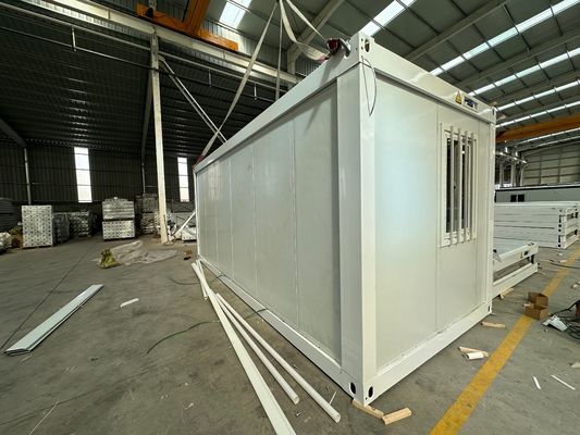 Мультифункциональный 20ft складной контейнерный дом Алюминиевое окно портативное и ржавчина влагостойкое для спальни на улице