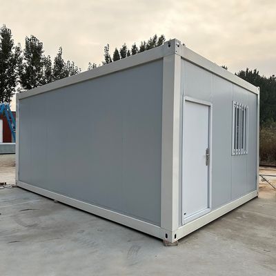 Легкая сталь 20 футов Flat Pack Container House Префабрикованные кемпинговые дома для индивидуальной виллы