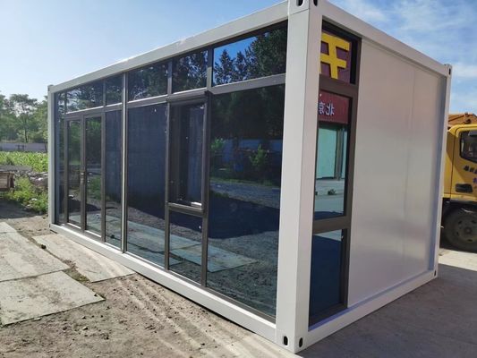 Легкая сталь 20 футов Flat Pack Container House Префабрикованные кемпинговые дома для индивидуальной виллы