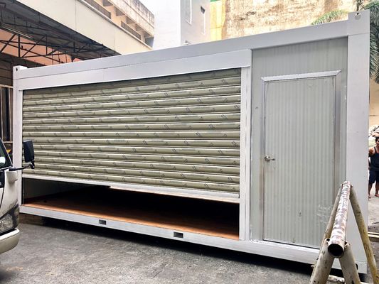 Легкая сталь 20 футов Flat Pack Container House Префабрикованные кемпинговые дома для индивидуальной виллы