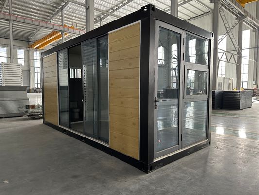 Быстрая установка крошечных домов из толстых плоских контейнерных домов с экологически чистыми характеристиками