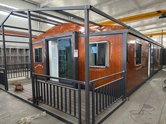 20 футов расширяемый контейнерный дом с кухней современный дизайн полностью меблированный 2 спальни портативный жилой из индивидуального