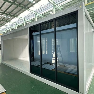 Контейнерный дом на заказ Белый или на заказ цвет Преимущество Это может сэкономить 70% строительного времени Продажи разумные