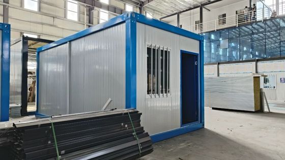 Предварительно сконструированный дом с преимуществом 70% экономии времени и водонепроницаемой крышей