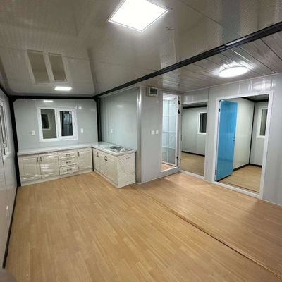 20 40ft Prefab складывающийся контейнер дома контейнер отгрузки мобильный дом с стальной сэндвич-панель и охраны окружающей среды