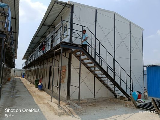 Быстрый промышленный сэндвич-панель расположение общежития с профессиональным архитектором прямого рисунка дома