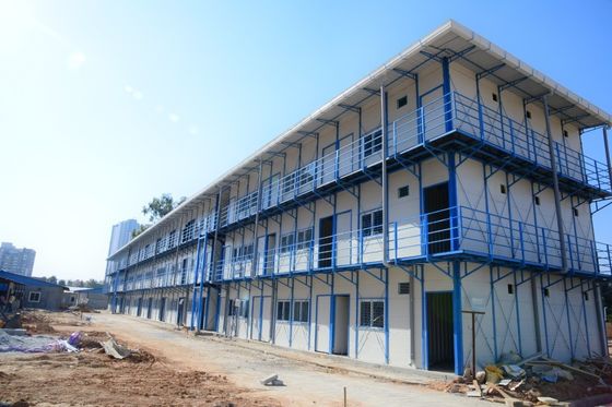 Быстрый промышленный сэндвич-панель расположение общежития с профессиональным архитектором прямого рисунка дома