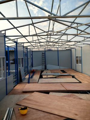 20FT/40FT Дом купола Дом стальной двери безопасности и низкоуглеродный с индивидуальным дизайном