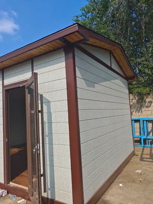 20FT/40FT Дом купола Дом стальной двери безопасности и низкоуглеродный с индивидуальным дизайном
