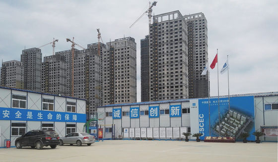 Квадратный домик Сэндвич панельные дома Мобильный домик с предварительной изготовленной конструкцией из стали