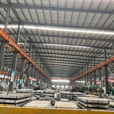 Заготовительное здание Стальная конструкция Хранилище с легкой сталью Q345 Q235 Главная рама