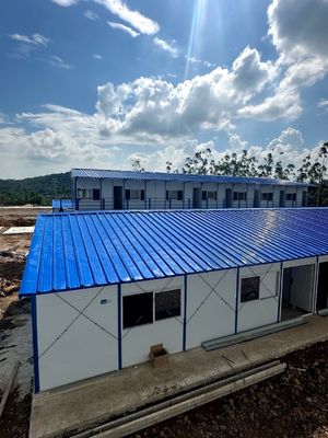 Сэндвич-панель передвижной 4 спальни сборный дом для теплиц