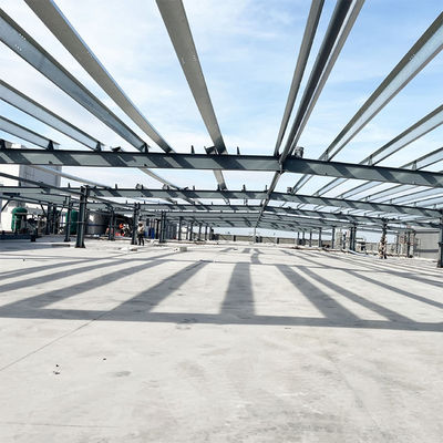 Легко устанавливаемый склад стальной конструкции с Purlin C.Z Shape Steel Channel и сервисом обработки изгиба