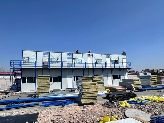 Международная вилла с 50/75/100 мм волновыми сэндвич-панелями в Тринидаде и Тобаго