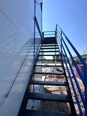 20FT/40FT на заказ Префабрикованный стальной каркасный дом Модульный дом для мастерской Хранилище Строительство офиса