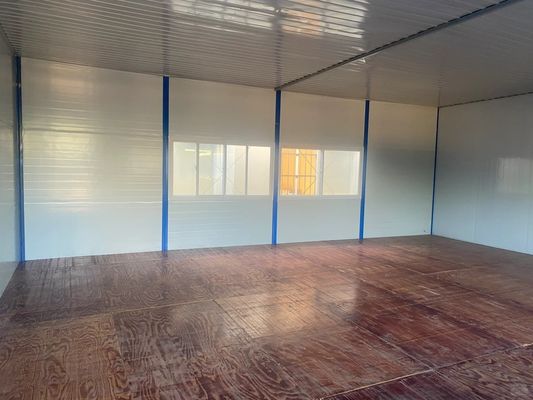20FT/40FT на заказ Префабрикованный стальной каркасный дом Модульный дом для мастерской Хранилище Строительство офиса