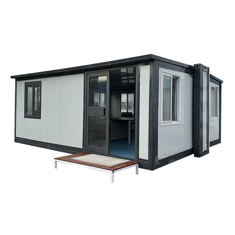 Транспорт и груз Многофункциональный 20Ft Prefab Container Расширяемый дом Легкая сталь Складный сборный дом для фермы