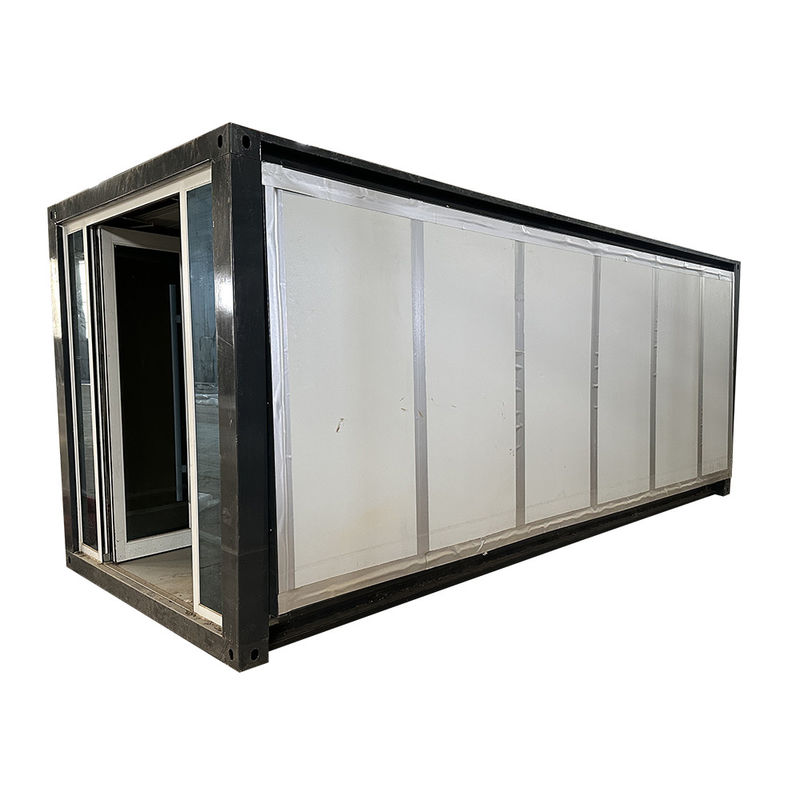 20ft 40ft Prefab Steel Frame Sandwich Panel Модульный складной расширяемый контейнерный дом для 1-3 спальных комнат