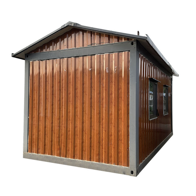 Настройка Гальванизированная стальная рама Flat Pack Cubby House Изолированный Префабрикованный Контейнерный Дом Дом Идеально подходит для офиса