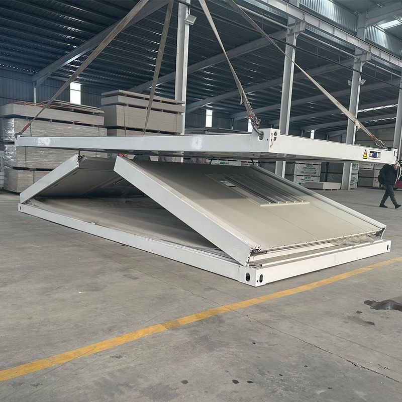 20FT/40FT индивидуальный металлический тип префаб 1 2 3 спальня быстро складывается хранилище контейнер дом гараж с дверью безопасности